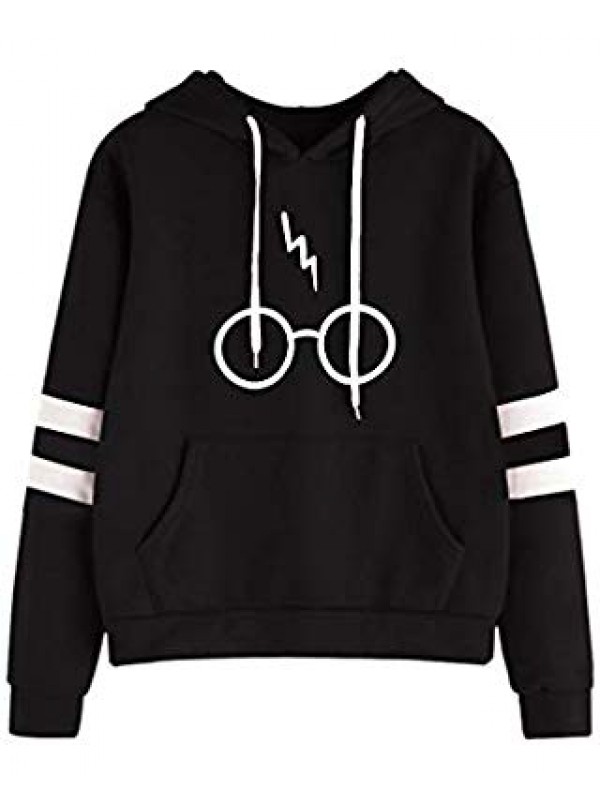 Glasses and Lightning Bolt Unisex Crewneck Sweater...