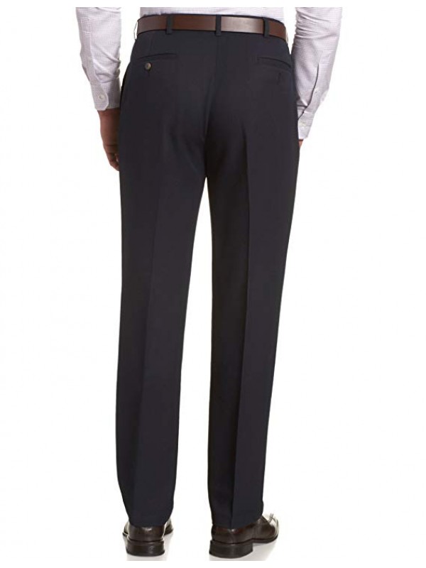 Men's  Hidden Expandable-Waist Plain-Front Pant 