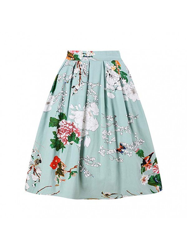 Pleated Vintage Skirts for Women