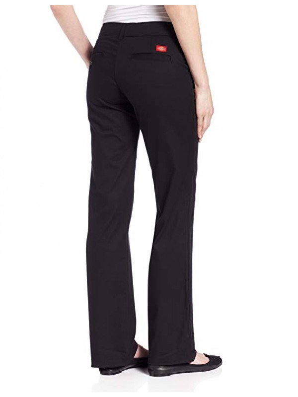 Women's Relaxed Straight Stretch Twill Pant Wrinkle Resistant Work Pant