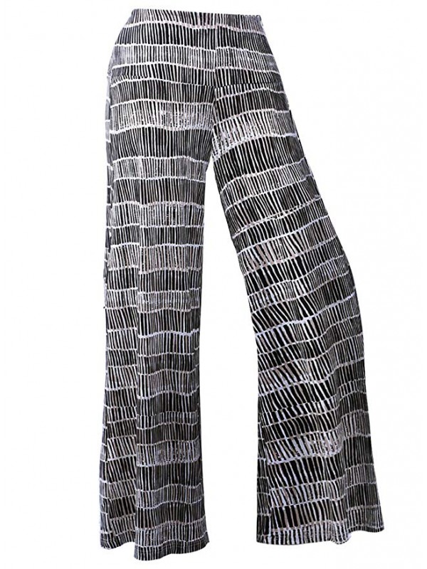 Women's Stretchy Wide Leg Palazzo Lounge Pants 