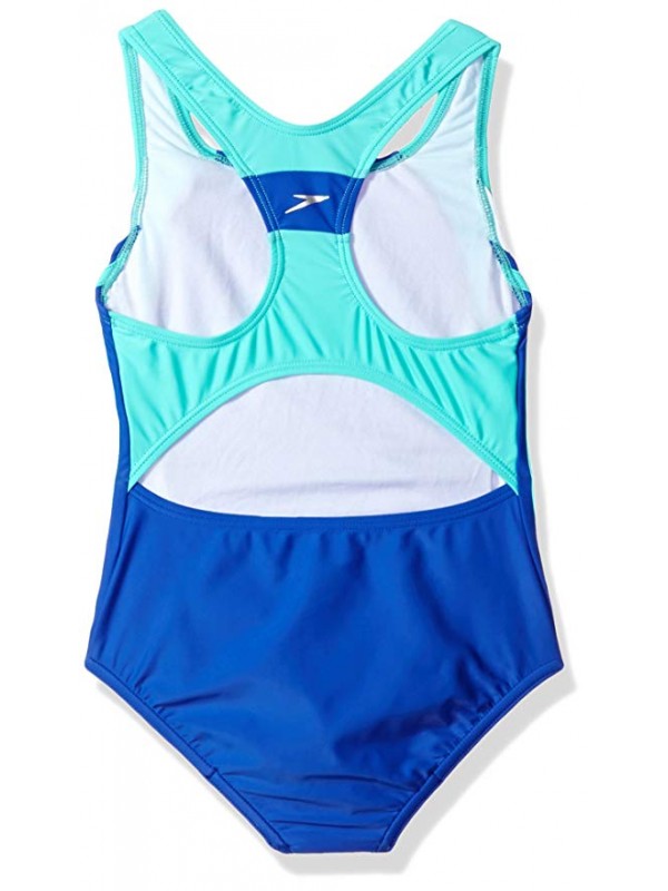 Girls' Infinity Splice One Piece Swimsuit